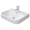 Image de Duravit Happy D.2 Aufsatzbecken weiß 600 mm, 600 x 475 mm, mit Wondergliss, 23156000001