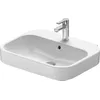 Image de Duravit 2316600000 lavabo à poser en céramique - Lavabos (vasque à poser, céramique, blanc, 600 mm)