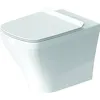 Image de Duravit Stand-WC DuraStyle 570 mm Tiefspüler (ohne Deckel), Abgang waagrecht, weiss, 2150090000