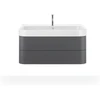 Image de Duravit Meuble vasque Happy D.2 100x50,5 cm, blanc, m HL, ÜL, plan vasque avec trou robinet