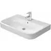 Image de Duravit Meuble lavabo Happy D.2 80x50,5 cm, blanc, m HL, ÜL, plan vasque avec trou robinet