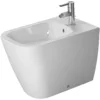 Image de Duravit Happy D.2 Stand-Bidet weiß 365 x 570 mm, mit Wondergliss, 22671000001