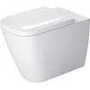 Image de Duravit Happy D.2 Stand-WC weiß (ohne Deckel) 365 x 570 mm, mit Wondergliss, 21590900001