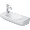 Image de Duravit Lavabo mural DuraStyle 50x22 cm, sans trop-plein, avec trop-plein, trop-plein à gauche, blanc
