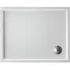 Image de Duravit Bac à douche rectangulaire Starck Slimline 100x80x5 cm, antidérapant, blanc