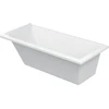 Image de Duravit Baignoire rectangulaire Starck 160x70x46 cm, version EB, 1 RS, blanc