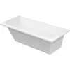 Image de Duravit Baignoire Starck rectangulaire 170x75cm, un fond incliné, 700335, à encastrer, 700335000000000