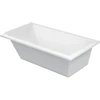 Image de Duravit Baignoire rectangulaire Starck 170x90x46 cm, version EB, 1 RS, blanc