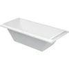 Image de Duravit Baignoire rectangulaire Starck 180x80x46 cm, EB-Vers., 2 RS, avec MA, blanc