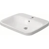 Image de Duravit Lavabo encastré DuraStyle 61,5x49,5 cm, EB v o, m HL, ÜL, HLB, blanc