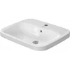 Image de Duravit Vasque encastrée DuraStyle 56x45,5 cm, EB haut, avec trop-plein, blanc