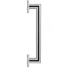 Image de Duravit Poignée de baignoire Karree 36,8x7,5 cm, chrome