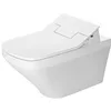 Image de Cuvette suspendu 62cm Durastyle blanc rimless réf 2542590000