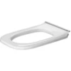 Image de Duravit Anneau de siège WC D-Code Vital o Abs, version prolongée, charnière ES, blanc