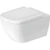Image de Duravit Wand-WC (ohne Deckel) Happy D.2 540 mm Tiefspüler, rimless, Durafix, weiss
