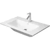 Image de Duravit Me by Starck   830 mm lavabo 1 trou trop-plein wonderGliss