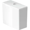 Image de Duravit Citerne Me by Starck 39,5x18 cm, 6/3 l, raccord bas gauche, blanc