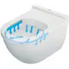 Image de Duravit WC suspendu, cuvette à chasse profonde Starck 3 36,5x54cm, 4,5 l, sans rebord, blanc