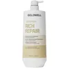 Image de Goldwell Dualsenses Rich Repair Après-shampoing pour cheveux abîmés 1000 ml | Après-shampoing structurant avec IntraLipid, répare instantanément la surface des cheveux, démêle les cheveux