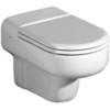 Image de Geberit Abattant WC Courrèges blanc, avec couvercle, charnières chromées