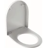 Image de Geberit Abattant WC Renova Plan m ABS, blanc, fixation par le haut, charnières ES