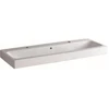 Image de Geberit Lavabo iCon 120x48,5cm, avec 2 trous robinet, blanc K-Tect, avec trop-plein