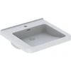 Image de Geberit Lavabo Renova Comfort 55x52,5 cm, BF, avec robinet, avec trop-plein, blanc