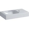 Image de Geberit Lavabo mural iCon 53x31 cm, vidage à droite, avec robinet, sans trop-plein, blanc