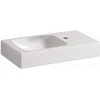 Image de Geberit Lavabo iCon 53x31 cm, évacuation à gauche, avec trop-plein, sans robinetterie, blanc K-Tect