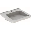 Image de Geberit Lavabo Renova Comfort 65x55 cm, accessible, avec robinet, avec trop-plein, blanc