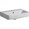 Image de Geberit Lavabo Renova Compact 55x37cm, blanc, avec trou de robinet, avec trop-plein