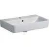 Image de Geberit Lavabo Renova Compact 60x37 cm, blanc, avec trou de robinet, avec trop-plein