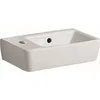 Image de Keramag Renova Num. 1 Comprimo NEUF Lavabo Asymétrique, 40 cm - blanc ; avec trou du robinet à gauche