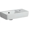 Image de Geberit Lavabo Renova Compact 50x25cm, mitigeur à droite, avec trop-plein, blanc
