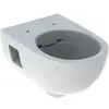Image de Geberit WC suspendu, chasse profonde Renova 6/5 l, forme partiellement fermée, rimfree, blanc