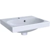 Image de Geberit Lavabo Acanto 45x38 cm, avec robinet, avec trop-plein, blanc KeraTect