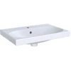 Image de Geberit Lavabo Acanto 60x42,2 cm, avec trop-plein, avec robinetterie, blanc, K-Tect