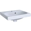 Image de Geberit Lavabo Acanto 45x38 cm, avec trou robinet, trop-plein, blanc