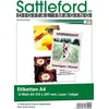 Image de 12 feuilles A4 autocollantes [Sattleford]