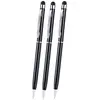 Image de Callstel 3 stylos à Bille 2 en 1 / Stylet Ultra Fin pour écrans tactiles