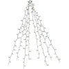 Image de Guirlande lumineuse 8 fils / 320 LED effet cascade pour sapin de Noël [Lunartec]