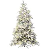 Image de infactory Sapin de Noël Artificiel Blanc 500 LED / 857 Branches / 225 cm