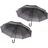 Image de 2 parapluies automatiques XXL résistants au Vent [Carlo Milano]