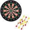 Image de Playtastic Cible magnétique Ø 40 cm avec 12 fléchettes Rouges et Jaunes