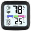 Image de infactory Thermomètre-hygromètre numérique à écran LCD