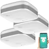 Image de 3 détecteurs de fumée Design connectés RWM-190.app [VISORTECH]