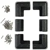 Image de Kit de fixation pour panneau solaire en ABS - coloris noir [revolt]