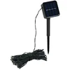 Image de Guirlande lumineuse solaire 12 m - 100 LED blanc chaud [Lunartec]