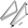 Image de Support réglable en aluminium pour panneau solaire 41/104 cm [revolt]