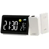 Image de Station météo FWS-325.pro avec réveil à projection et capteur extérieur   coloris blanc [infactory]